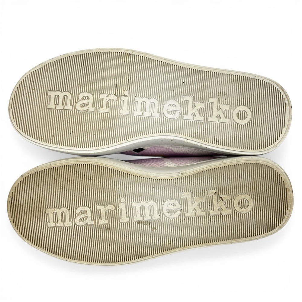 Marimekko Drutha Mini Unikko Low Top Sneakers Poppy Floral Print Women 38 - Picture 9 of 9